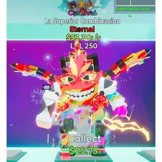 Carnival La Superior Combinacion 53.3Qi/s (3 traits)