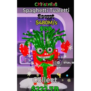 Christmas Spaghetti Tualetti 