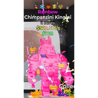 Rainbow Chimpanzini Kingini RARE