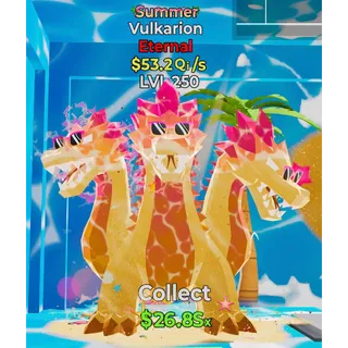Summer Vulkarion 53.2Qi/s MAX LVL 250