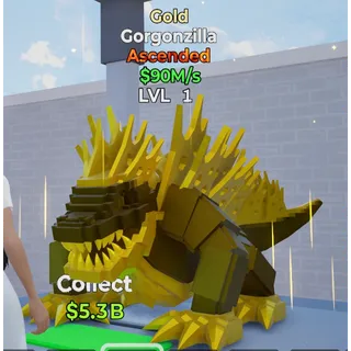 Gold Gorgonzilla 