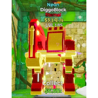 Neon diggoblock