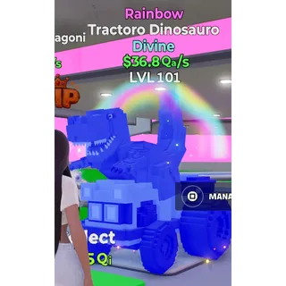 Rainbow Tractoro Dinosauro 36.8Qa/s