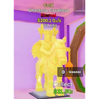 Gold Ghostero Cavallero 