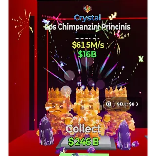 Crystal Los Chimpanzini Princinis 