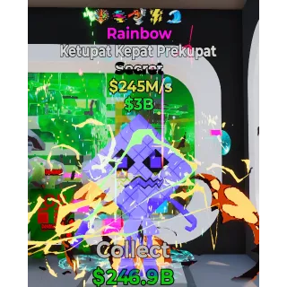 Rainbow Ketupat Kepat Prekupat Rare