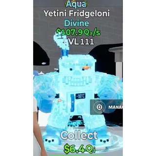 Go Up For Brainrots Aqua Yetini