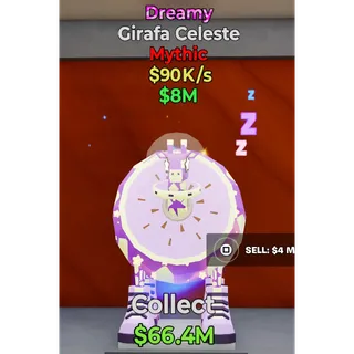 Dreamy Girafa Celeste RARE