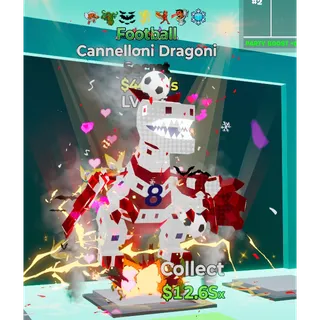 Football Cannelloni Dragoni 44Qi/s (7 traits)