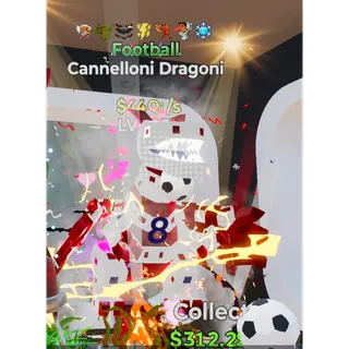 Football Cannelloni Dragoni 44Qi/s (7 traits)