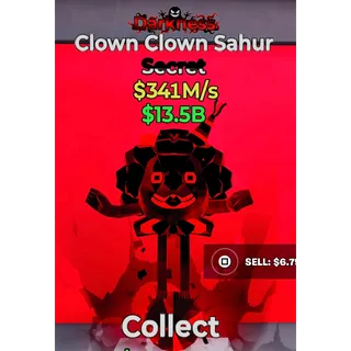 Darkness Clown Clown Sahur
