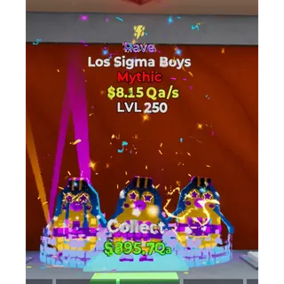 Rave Los Sigma Boys (1 Trait ⚡️)