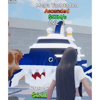Go Up For Brainrots Mega Yachtadon 