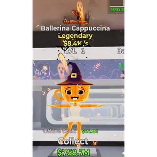 Halloween Ballerina Capuccina 