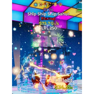 Rave Ship Ship Sahur 75.7Qi/s (6 traits)