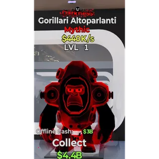 Darkness Gorillari Altoparlanti