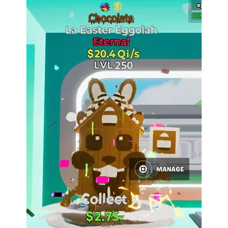 Chocolate La Easter Eggolah 20.4Qi/s