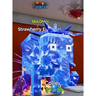 Crystal Strawberry Elephant 660M/s