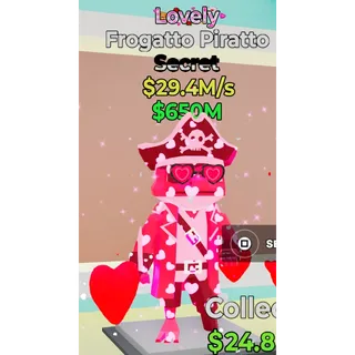 Lovely Frogatto Piratto