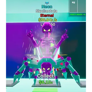 Max Level Neon Skullantula 30.8Qi/s 