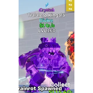 Go Up For Brainrots Crystal Kingala 