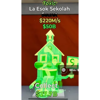 Toxic La Esok Sekolah