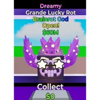 Dreamy La Grande Lucky Rot RARE