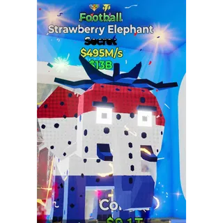 Football Strawberry Elephant 495M/s