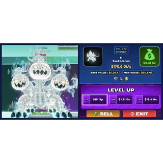 Halloween ll Jackoleros  170.6Qi/s (3 Traits)