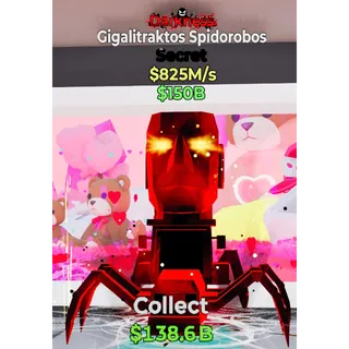 Darkness Gigalitraktos  Spidorobos
