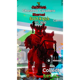 Darkness Ghostero Cavallero 117.9Qi/s (1 Trait)