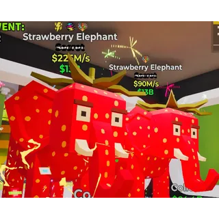 Fortnite x2 Strawberry elephant 