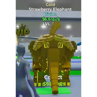 Go Up For Brainrots Gold Elephant 