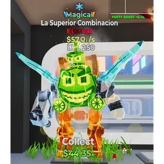 Max LVl Magical La Superior Combinacion 57Qi/s (1 trait)