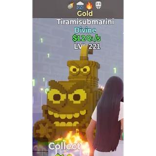 Gold Tiramisubmarini 12Qi/s