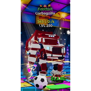 Football Garbagzilla 45.1Qi/s (3 traits Rare 🎂)