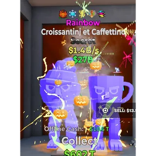 RAINBOW CROISSANTINI ET CAFFETTINO