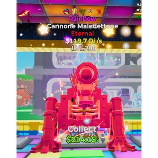 Rainbow Cannone Maledettone 119.7Qi/s (5 Traits)