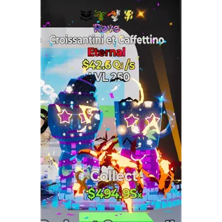 Rave Croissantini Et Caffettino 42.6Qi/s (4 traits)