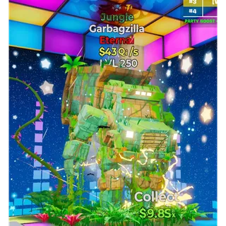 Max LVL Jungle Garbagzilla 43Qi/s (3 traits)