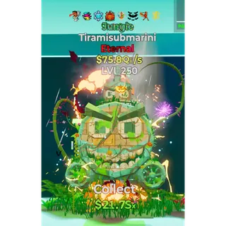 Jungle Tiramisubmarini 75.8Qi/s (8 Traits)