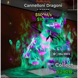 Halloween Cannelloni Dragoni 500M/s