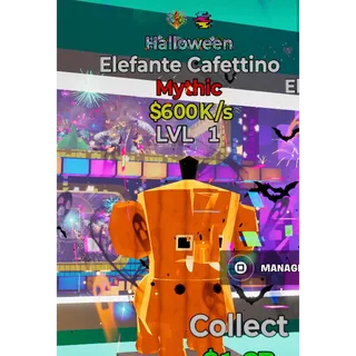 Halloween Elefante Caffettino