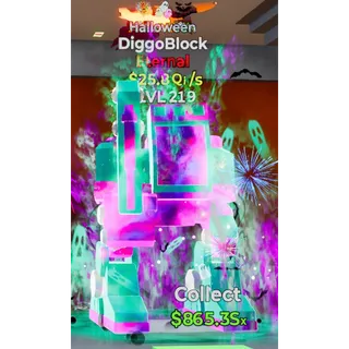 Halloween Diggoblock 