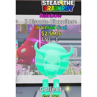 II Bisonte Giuppitere Rainbow 