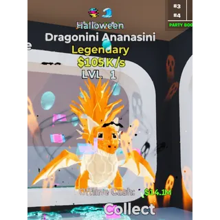 Halloween Dragonini Ananasini