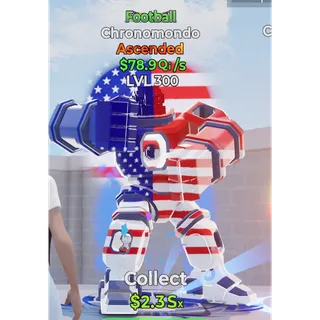 MAX LVL 300 Football Chronomondo 78.9Qi/s