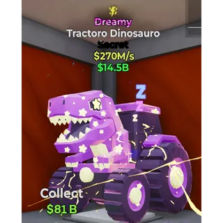 Dreamy Tractoro Dinosauro 270M/s RARE