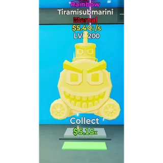 Rainbow Tiramisubmarini 5.4Qi/s