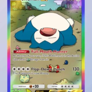 Snorlax Two Star Rarity